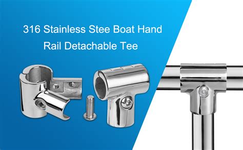 Amazon ODYSUNRAL Marine Boat Hand Rail Detachable Tee For 7 8