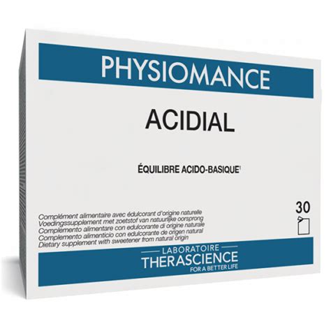 PHYSIOMANCE ACIDIAL 30 SACH Pharmacie Online