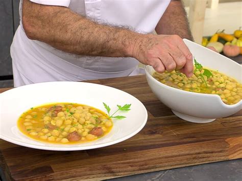 Cocina Abierta De Karlos Argui Ano Programa Garbanzos Con