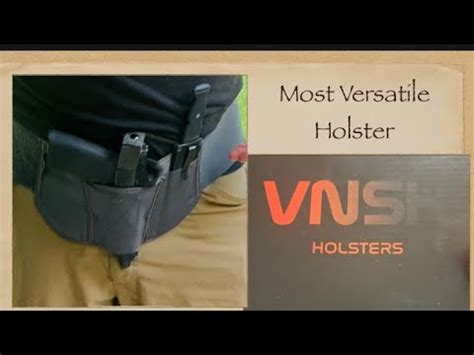 Versatility Of The Vnsh Holster YouTube