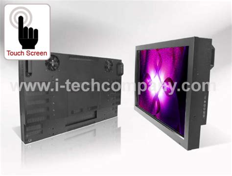 All In One PC Widescreen Display Chassis Mount 55 LCD Monitor With IR