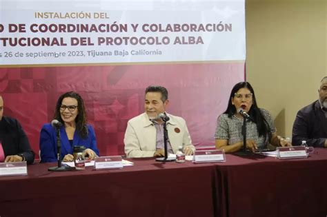 Instalan Comité del Protocolo Alba en Baja California en beneficios de