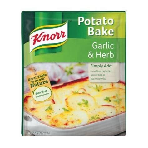 Knorr Potato Bake Garlic And Herb 43g