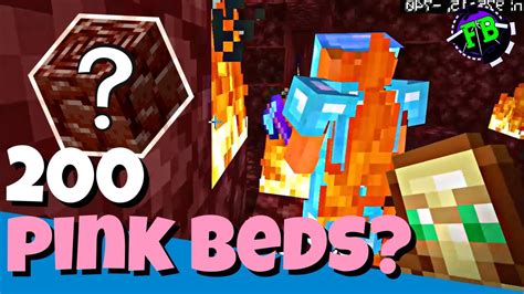 Maximum Nether Mining Ancient Debris Fast With 200 Beds 🔥🔥 Youtube