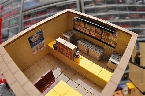 City Fast Food Hamburger Restaurant Open Late By Absdistributors Lego