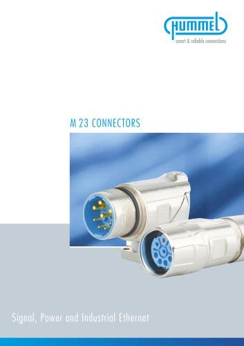 Standard Connector Series Main Catalogue Hummel Pdf Catalogs