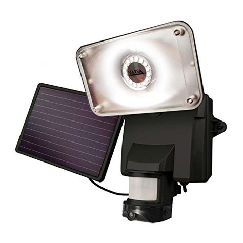 Maxsa Motion Activated Security Outdoor Spotlight Review Solar Panel America