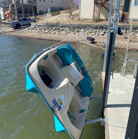 Paddle Boat Lift Innovative Lift For Your Dock