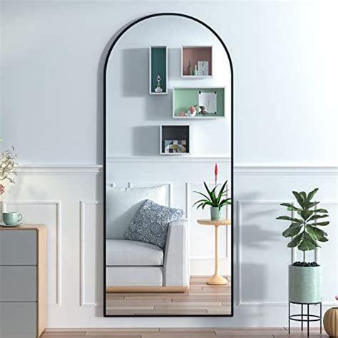 Manocorro 65 24 Full Length Mirror Arched Mirror Floor Mirror With