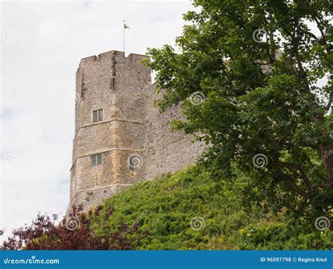 Lewes Castle stock photo. Image of town, east, castle - 96597798