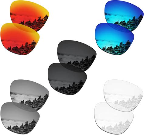 Smartvlt Set Of 5 Men S Replacement Lenses For Oakley Frogskins Oo9013 Sunglass