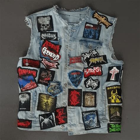 My vest which is always WIP : r/BattleJackets