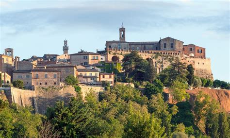 Montepulciano Medieval Hilltown Sienna Chianti Tuscany Borgo Toscana