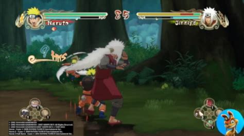 Naruto Ultimate Ninja Storm Chunin Exam Arc A Match With Pervy Sage Youtube