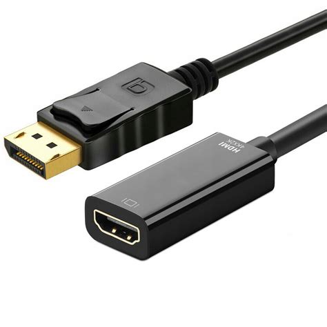 Kabel Adapter Przew D Przej Ci Wka Przelotka Displayport Dp Do Hdmi K