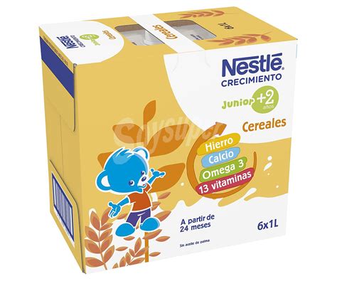 Nestl Junior Leche De Crecimiento Con Cereales A Partir De A Os