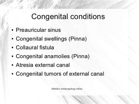 Diseases Of External Ear