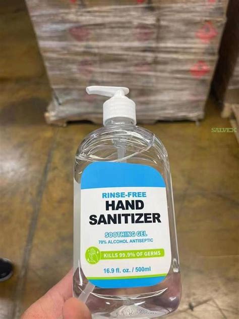 Hand Sanitizer 194250 Units Salvex