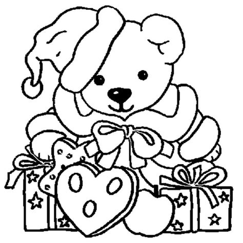 Magnifique Coloriage Cadeau Noel Imprimer Gallery Coloriage