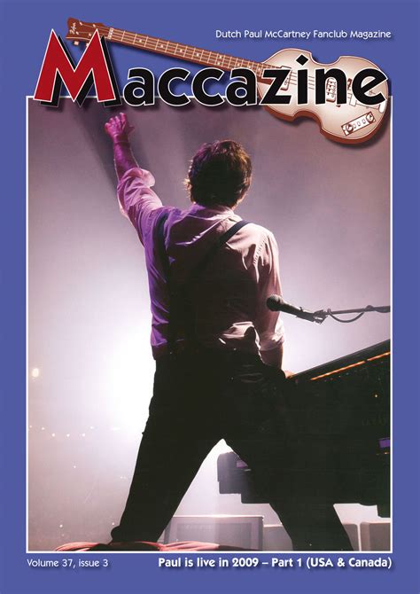 2009 37-3 Paul Is Live In 2009, Part 1 - The best magazine about Paul ...