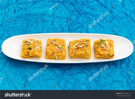 Sindhi Indian Mithai Sev Badam Halwa Stock Photo Shutterstock