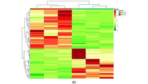 Hierarchical Clustering Heatmap Of Differentially Expressed Genes A Download Scientific