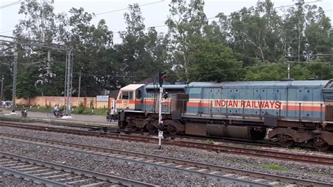 EMD GT46MAC WDG 4 Departing Out Of Siuri YouTube