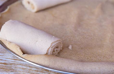 Injera recipe - Ethiopian bread | Gluten free teff injera recipe