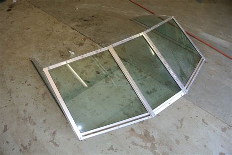 Boat Windshield 56 X 77 X 28 Walk Through 1980 Century Green Bay Propeller And Marine Llc