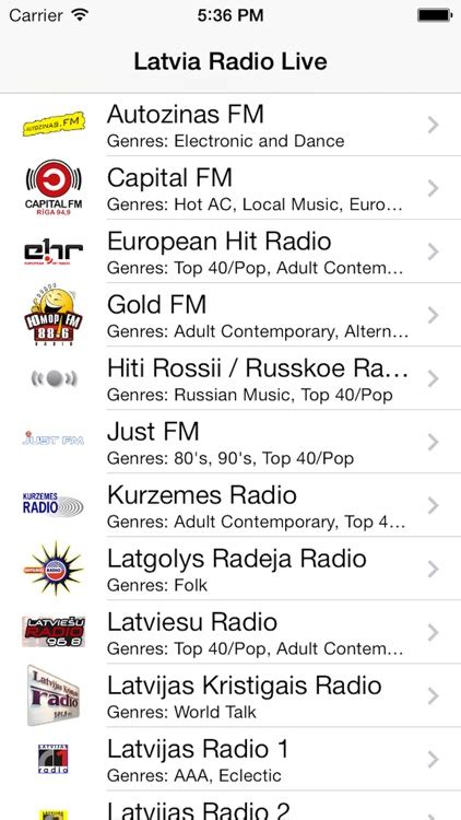 Latvia Radio Live Player (Latvian / Latvija / latviešu valoda) by Teik ...