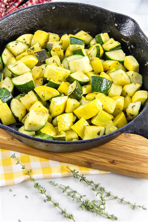 Garlic Butter Sauteed Zucchini Side Dish Make And Takes