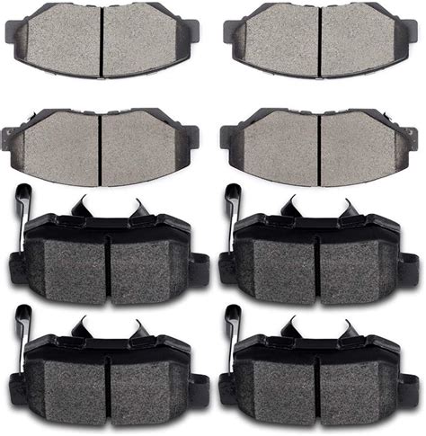 Amazon SCITOO Ceramic Front Rear Disc Brake Pad Set Fit For 2005