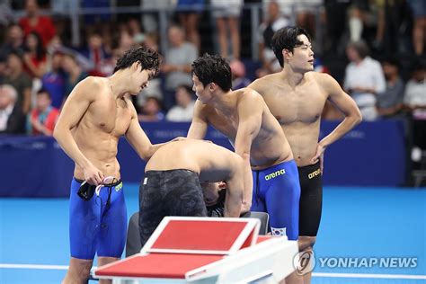 Lead Olympics S Korea Finishes Th In Men S Freestyle Swimming