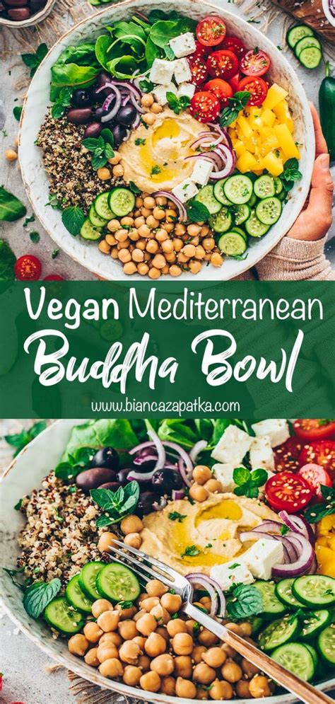 Mediterranean Buddha Bowl With Quinoa Bianca Zapatka Recipes