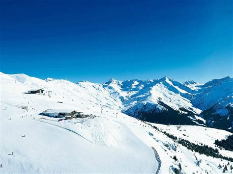 Ski Resort Winter Scenery Hd Wallpaper Preview