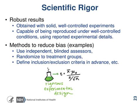 The Nih Perspective On Rigor And Reproducibility Ppt Download