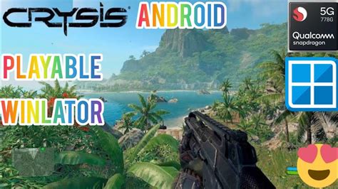 Crysis Winlator Windows Emulator On Android Realme Gt Master Edition