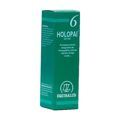 Holopai 6 Regenerador Tejido Antiinflamatorio 31 Ml De Equisalud