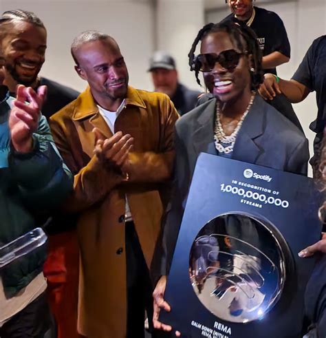 Rema Makes History Calm Down Hits Billion Streams On Spotify