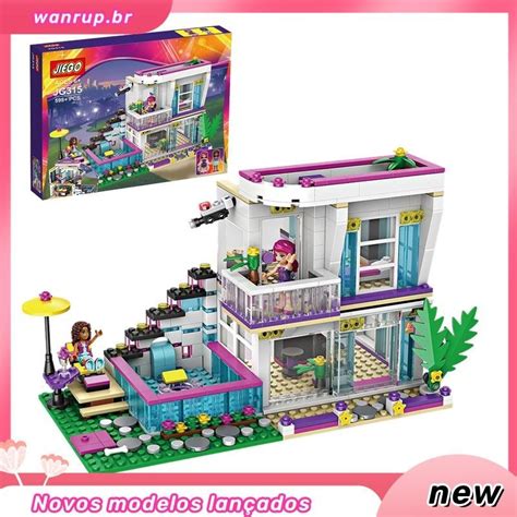 Lego Menina 4 Anos - 598PCS brinquedos de menina toys Compatível lego friends city ...