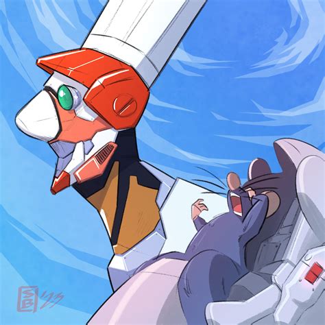 Remy Gets Speared Ratatouille Is A Mecha Anime Know Your Meme