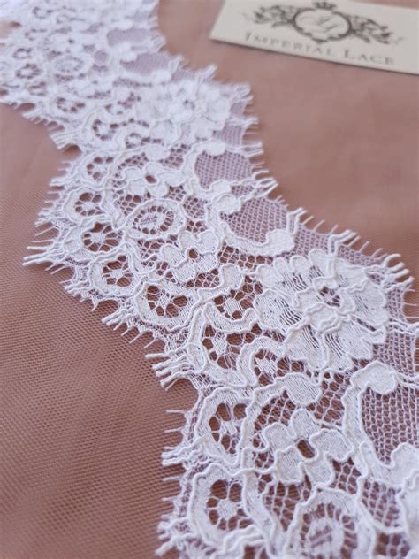 White Guipure Lace Trim Lace Trim Lace Fabric From Imperiallace