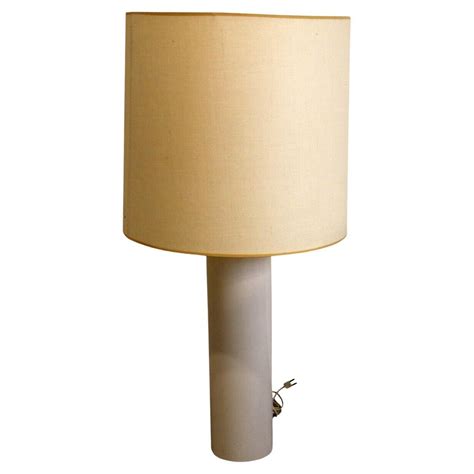 Vistosi-Style Mid-Century Modern White Ceramic Table Lamp For Sale at 1stDibs | modern white lamps