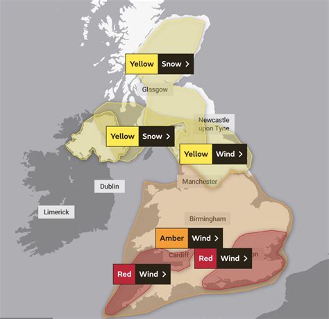 Rare red weather warning issued in UK as Storm Eunice arrives