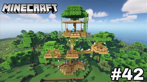 I Made Tree House In Minecraft Jangal Gamerz Youtube