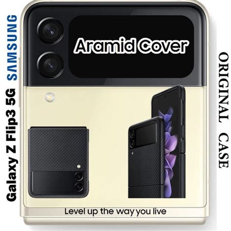 Jual Original Aramid Cover Light Weight Case Samsung Galaxy Z Flip 3