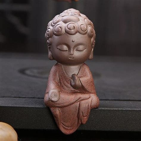 Creative Small Buddha Statues Buddhist Tathagata Cute Buddha Etsy