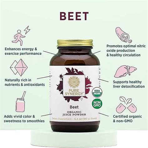 Beet Juice Powder Pure Synergy