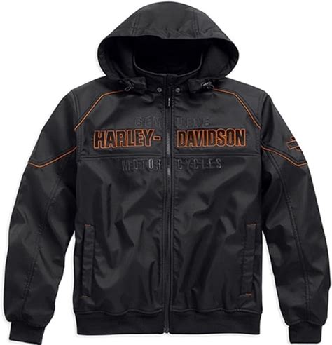 Harley Davidson Men S Idyll Windproof Soft Shell Jacket Vm