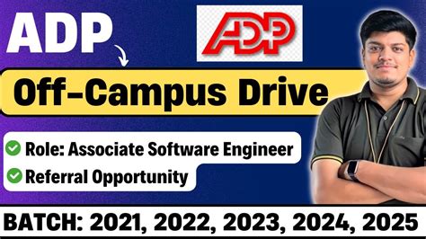 Adp Off Campus Drive Associate Software